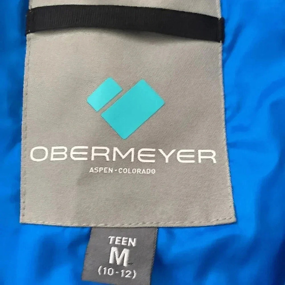 Obermeyer sz 10/12 ski snowboard winter snow jcket excellent condition dark blue - Picture 6 of 11